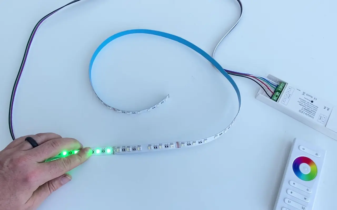 LED strip failed