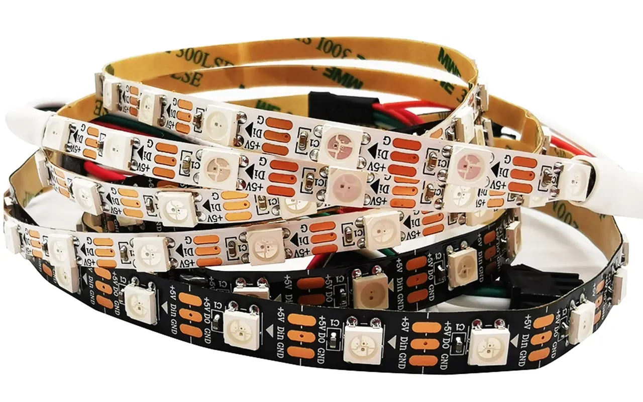 Witte PCB vs Zwarte PCB LED Strips