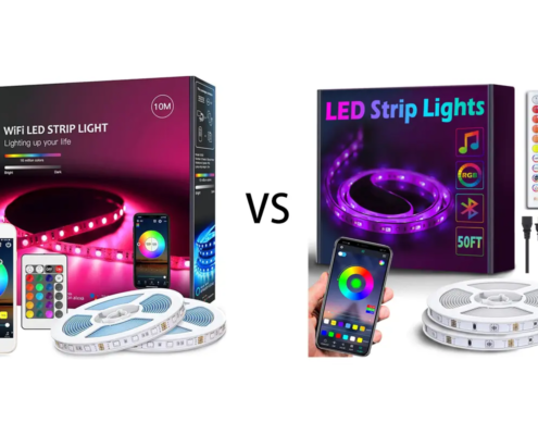 Fitas LED WiFi vs Bluetooth