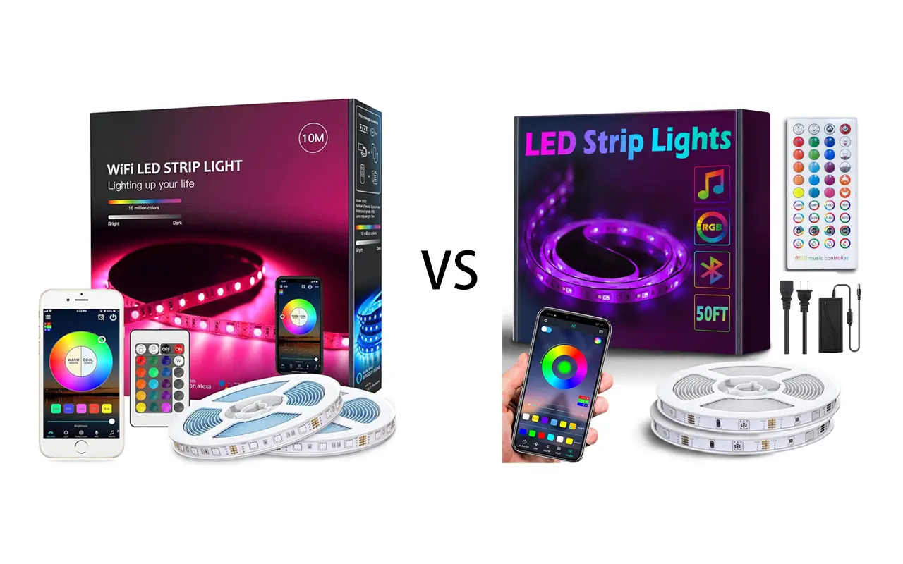 WiFi vs Bluetooth LED Strips