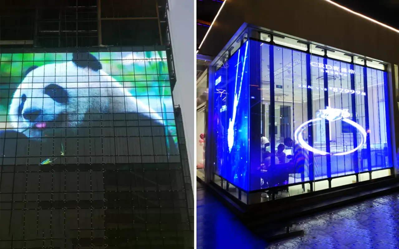 Applications of Transparent LED Screens2