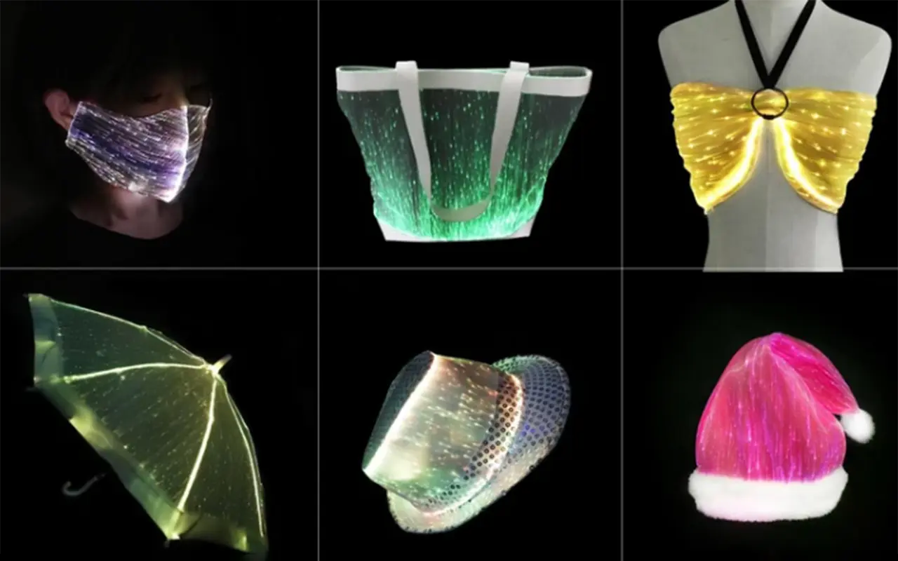 Creative Applications of LEDs in Fabric Projects