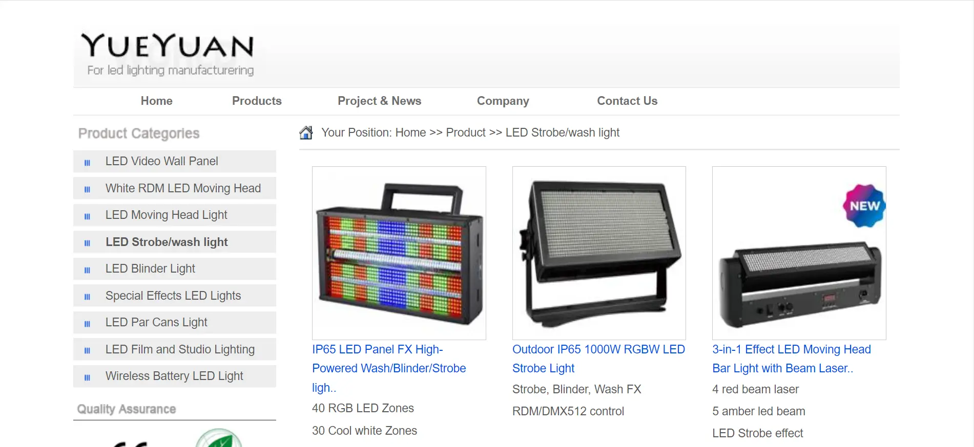 Yue Yuan Lighting Co., Ltd.