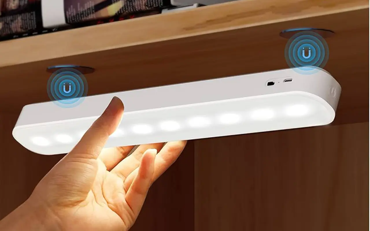 19. Magnetic Stick-On Lights
