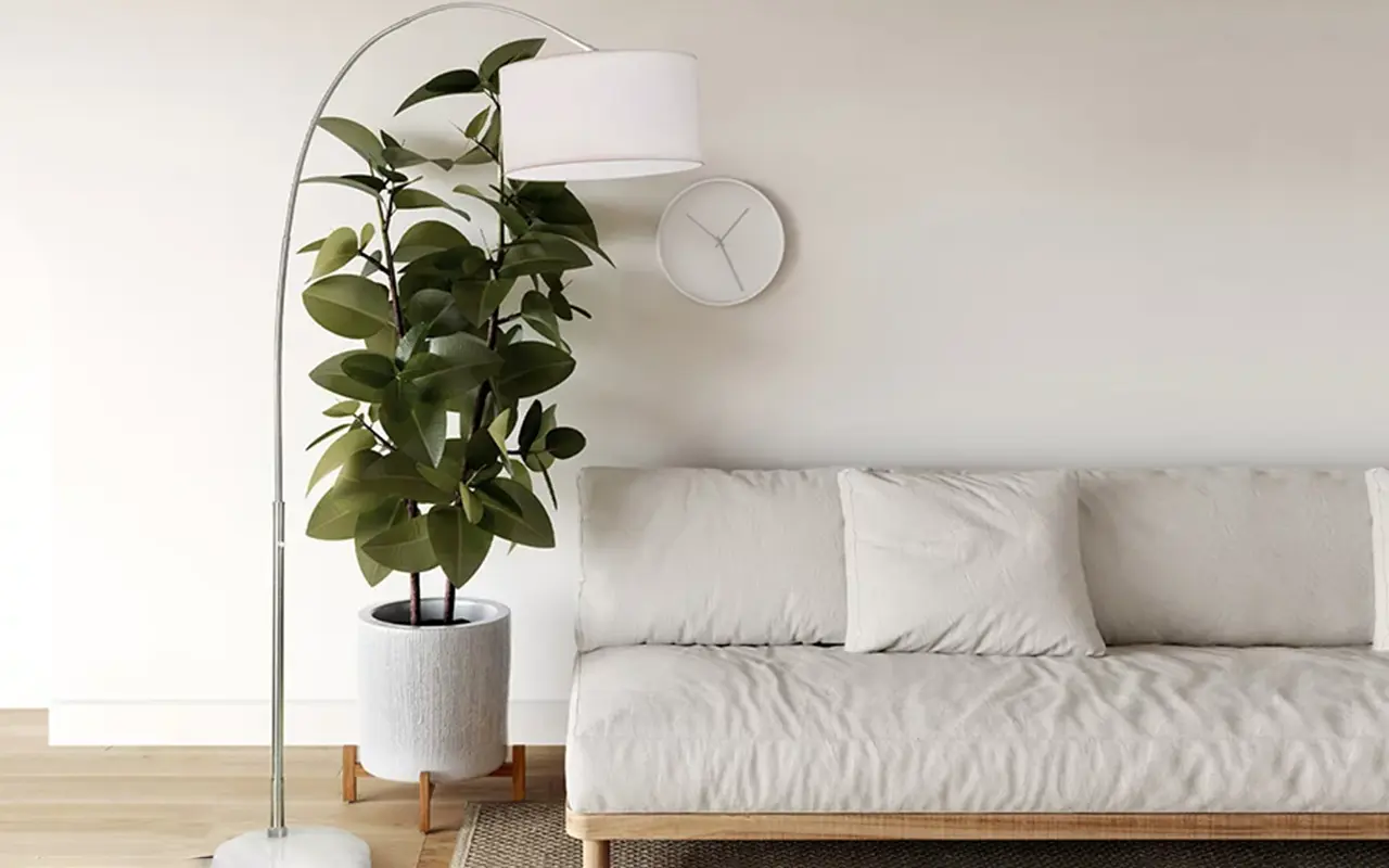 Oversized Overhanging Floor Lamp2