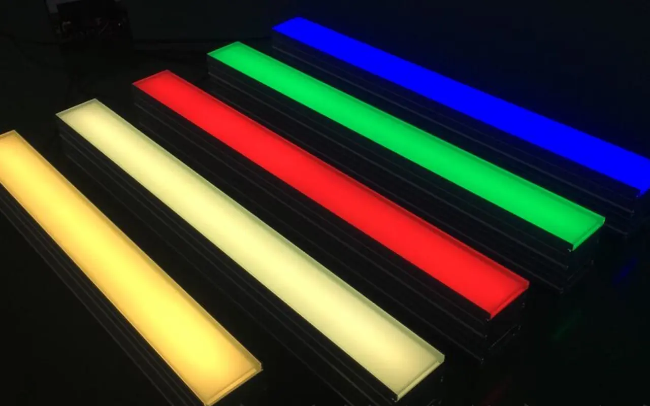 24. LED Tile Lighting for a Guiding Path