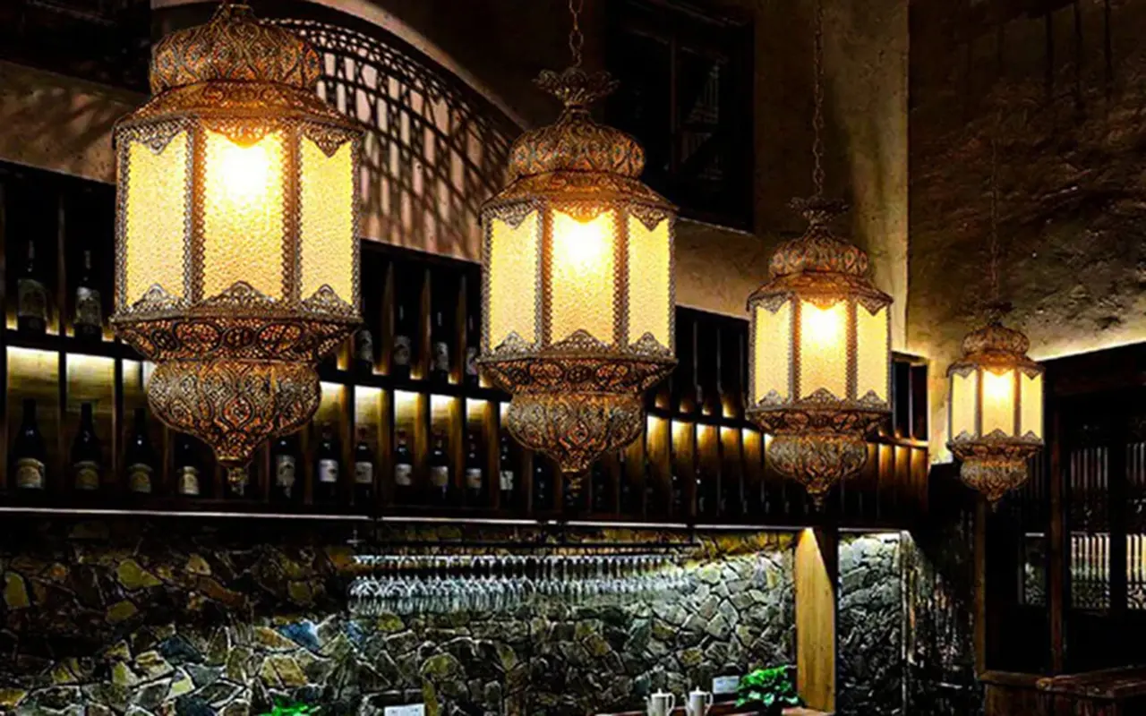 3. Lantern-Style Fixtures