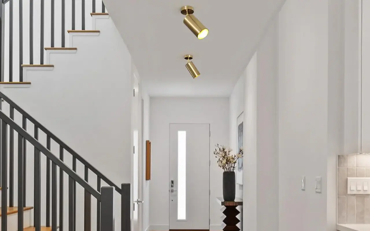 3. Track Lighting for Flexibility