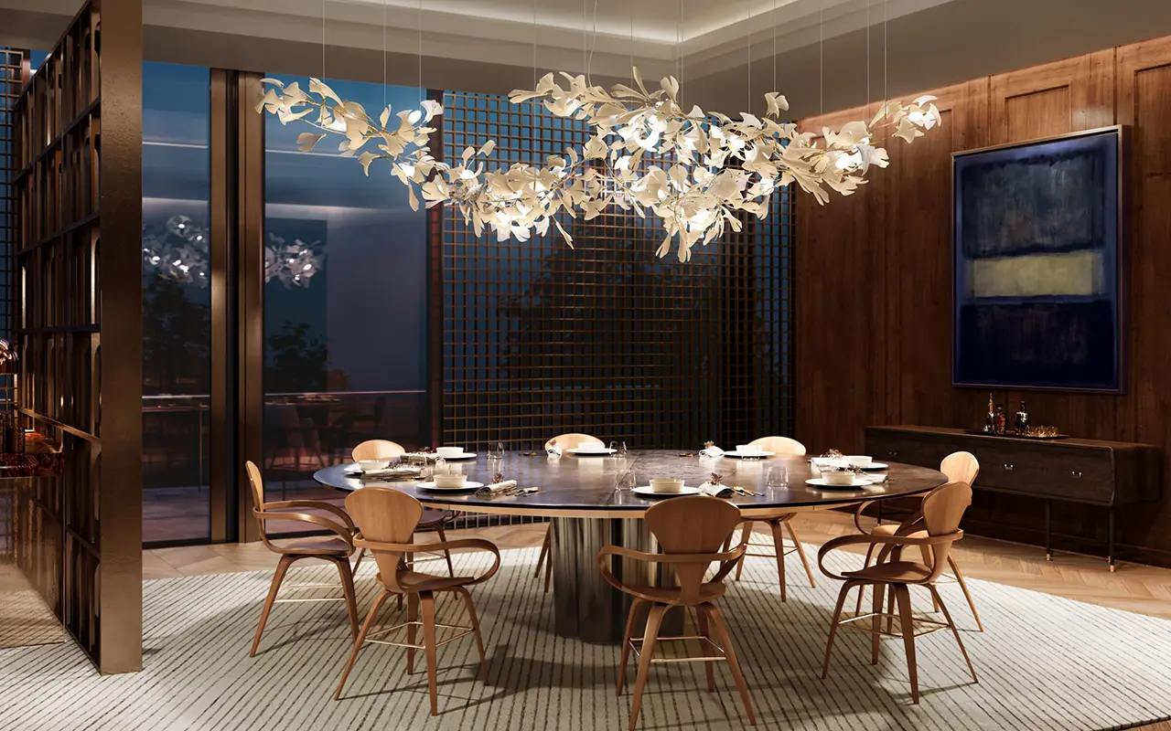 8. Sculptural Lighting