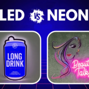 LED vs. Neonschilder Welche leuchtet heller?